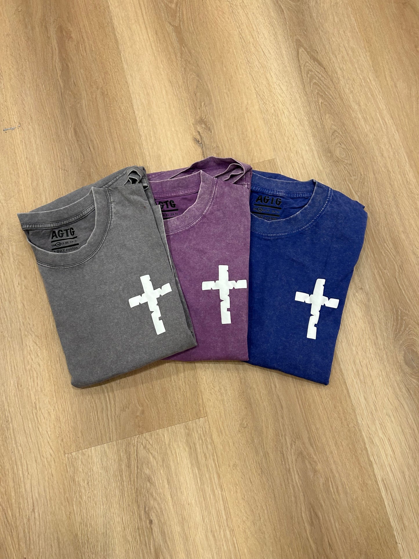 NEW‼️AGTG CLOUD PUFF PRINT VINTAGE TEES Oversized