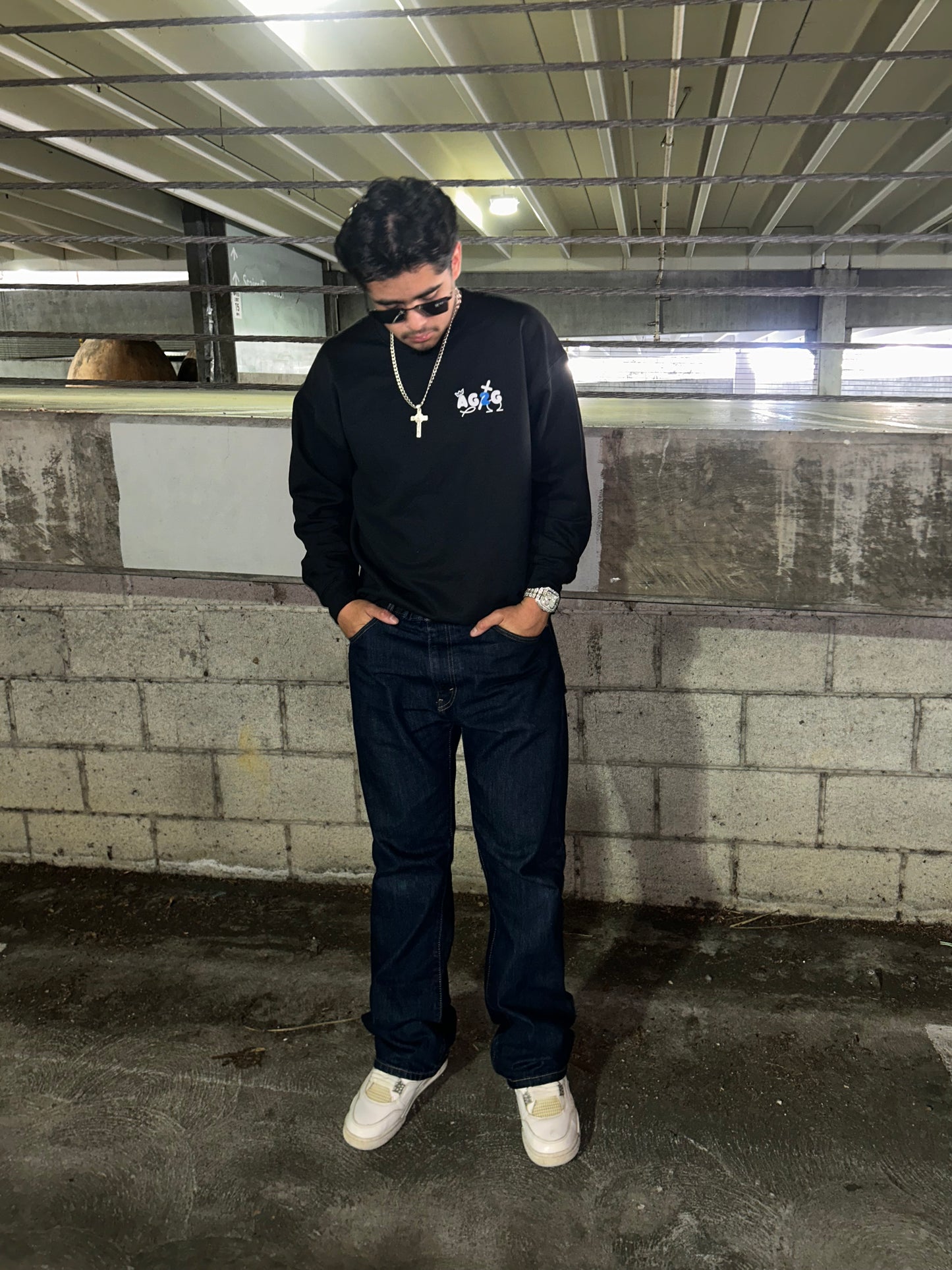 JESUS SAVES Crewneck